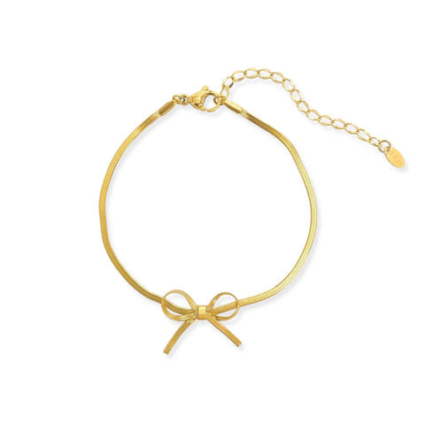 Tied Up Bracelet - Waterproof/18k Gold