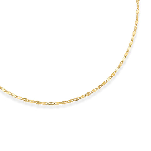 Dimensional Chain Necklace - Waterproof/18k Gold