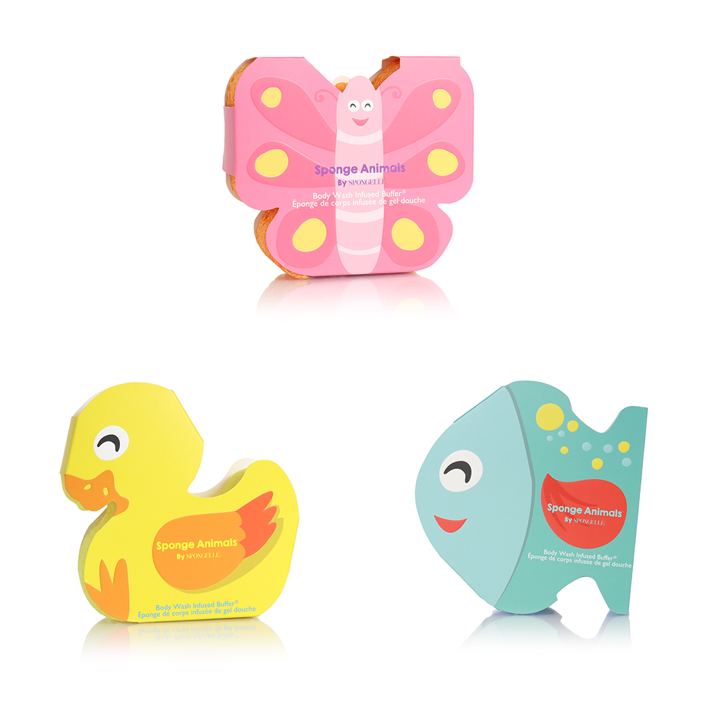 Sponge Animals Assorted Pack