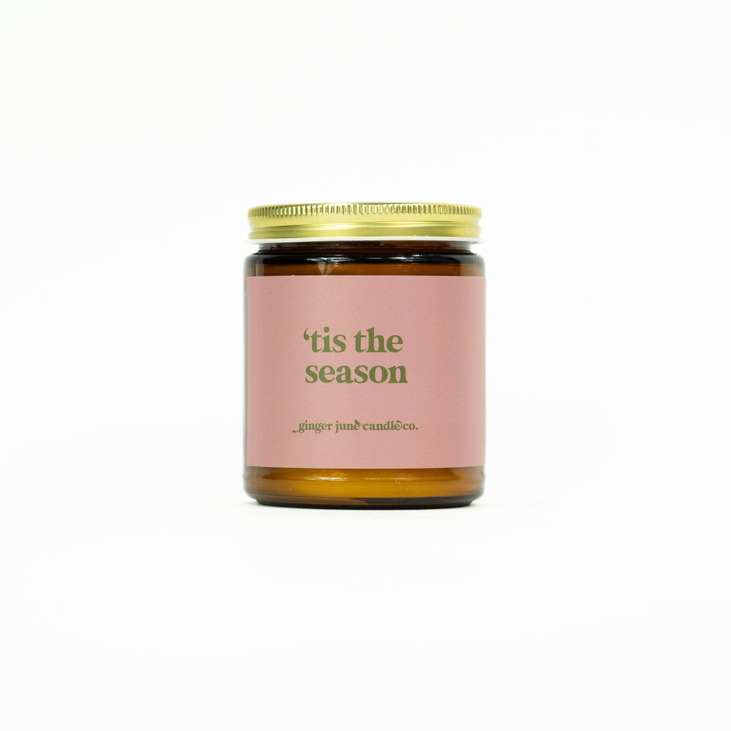 'tis the season • soy candle •
