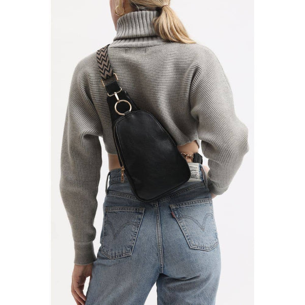 Regina Sling Backpack - Black