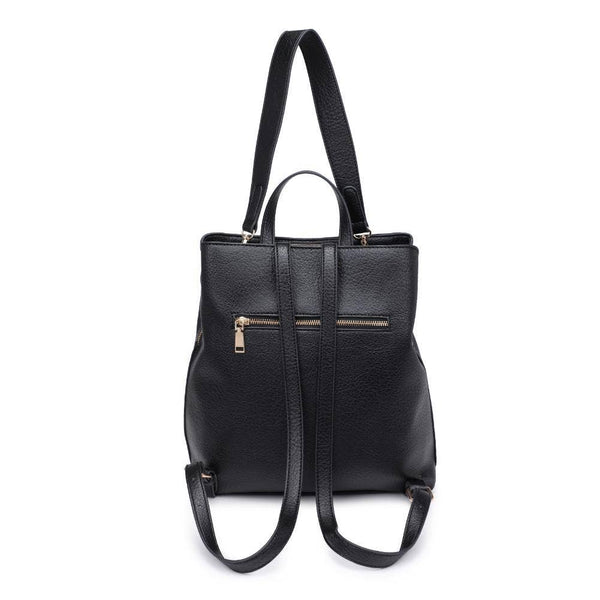 Genevieve Convertible Backpack - Black