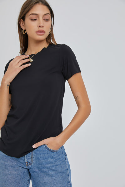 Basic Bamboo/Modal Tee - Black