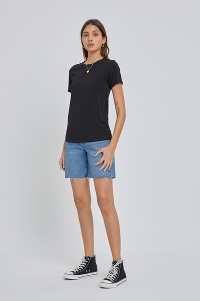 Basic Bamboo/Modal Tee - Black