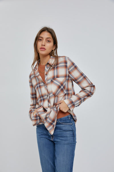 Classic Plaid Flannel - Caramel