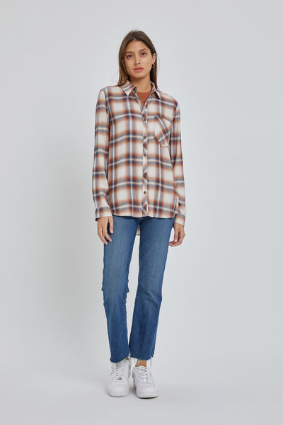 Classic Plaid Flannel - Caramel