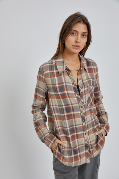 Classic Plaid Flannel - Sage