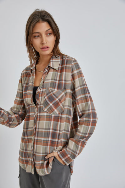 Classic Plaid Flannel - Sage