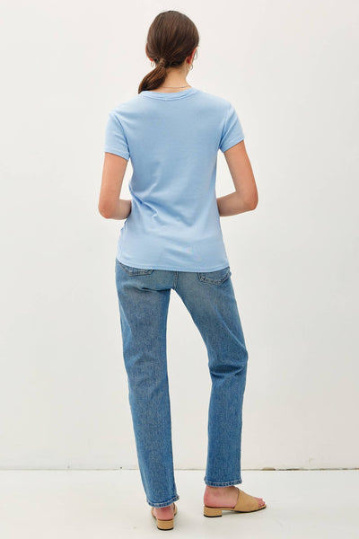 CLASSIC COTTON BLEND CREWNECK T-SHIRT
