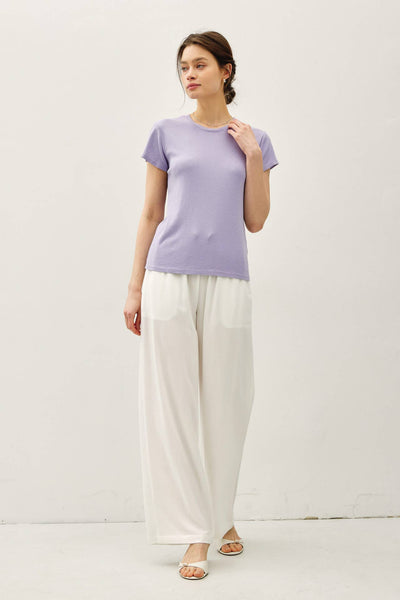 CLASSIC COTTON BLEND CREWNECK T-SHIRT