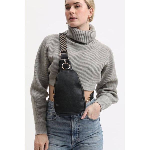 Regina Sling Backpack - Black
