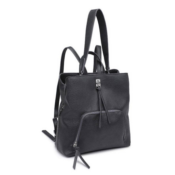 Genevieve Convertible Backpack - Black