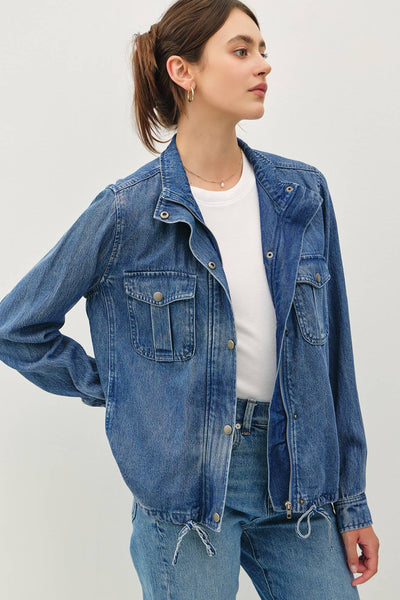 Tencel Denim Utility Jacket