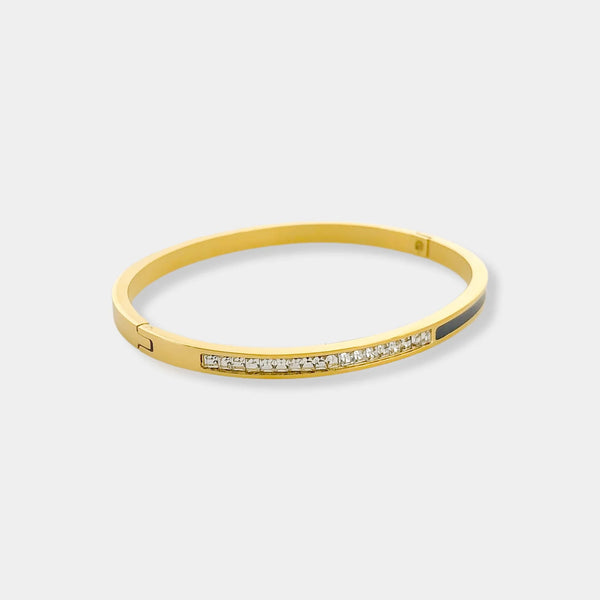 Kari Bangle Bracelet - Waterproof/18k Gold