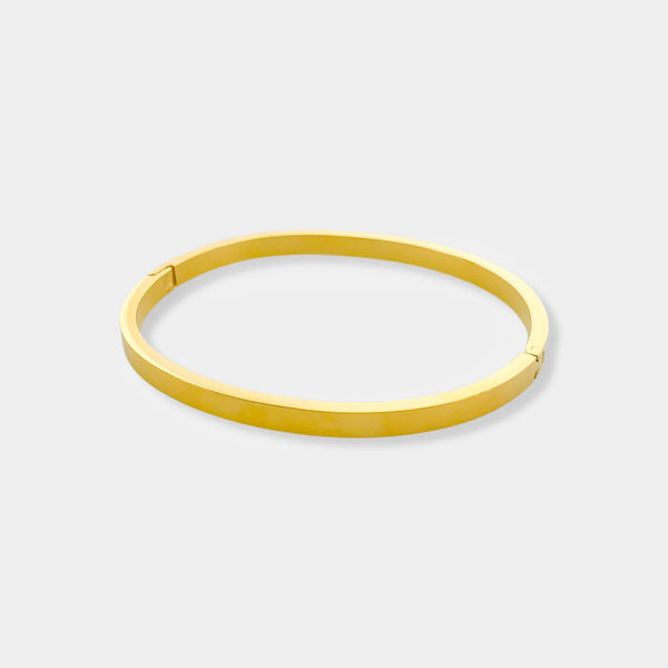 Kari Bangle Bracelet - Waterproof/18k Gold