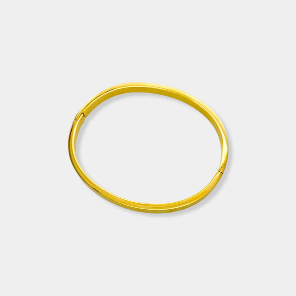 Kari Bangle Bracelet - Waterproof/18k Gold