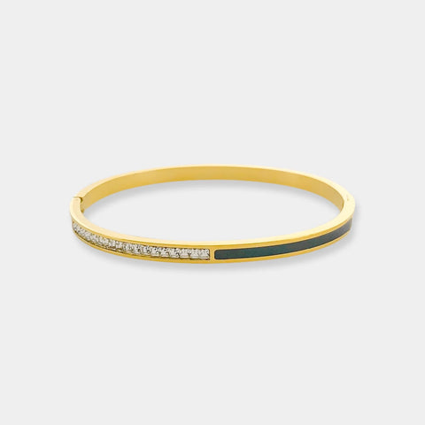 Kari Bangle Bracelet - Waterproof/18k Gold
