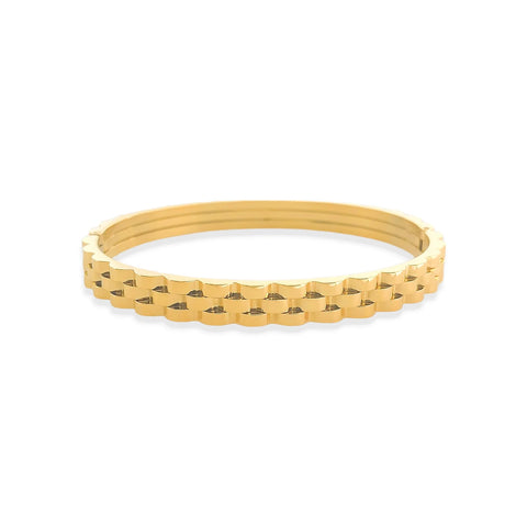 Claire Bangle Bracelet - Waterproof/18k Gold