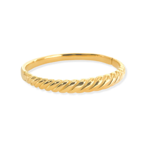 Stacy Bangle Bracelet - Waterproof/18k Gold