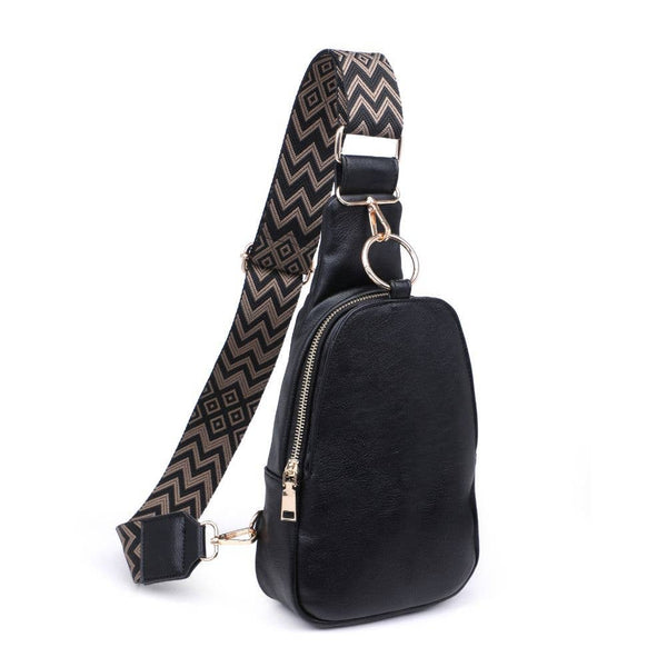 Regina Sling Backpack - Black