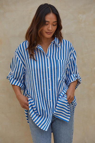 Catalina Stripe Button Down