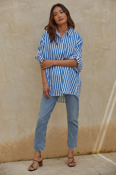 Catalina Stripe Button Down