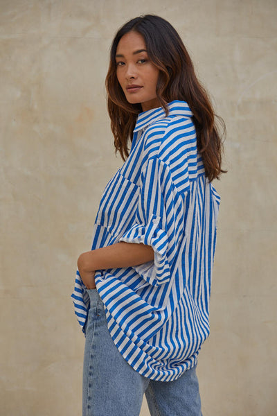 Catalina Stripe Button Down