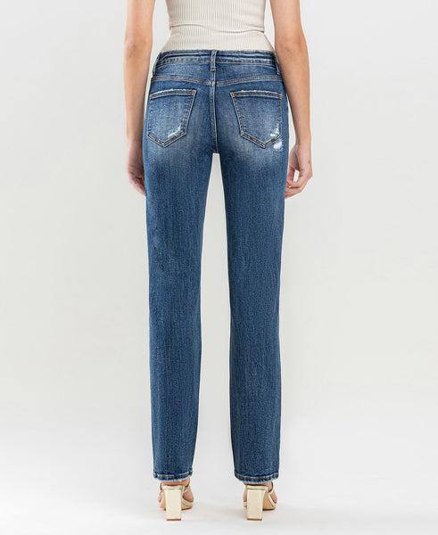 Gracie Mid-Rise Straight Jean