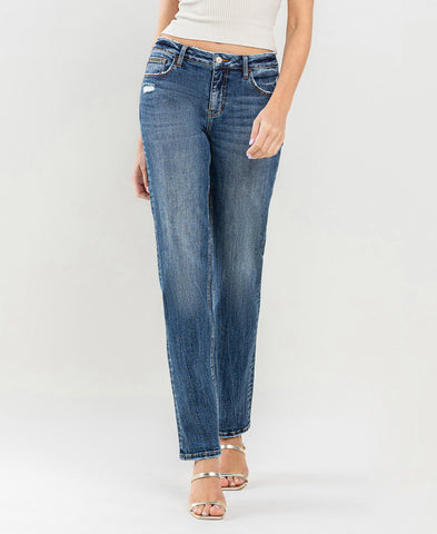 Gracie Mid-Rise Straight Jean