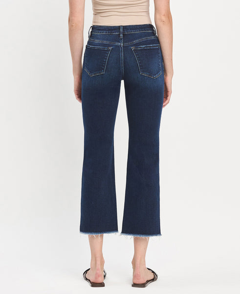 High Rise Ankle Straight