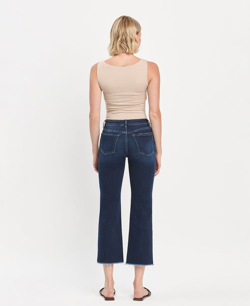 High Rise Ankle Straight
