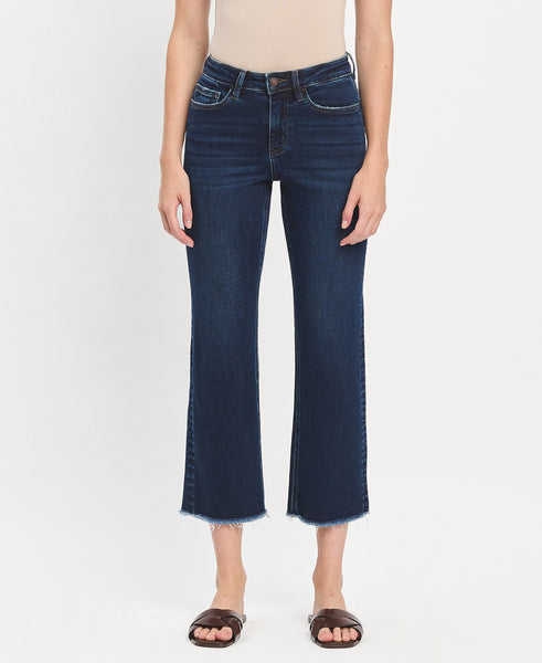 High Rise Ankle Straight