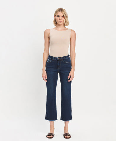 High Rise Ankle Straight