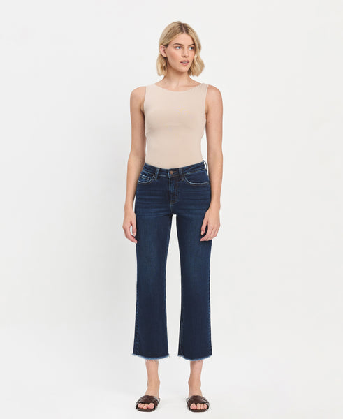 High Rise Ankle Straight