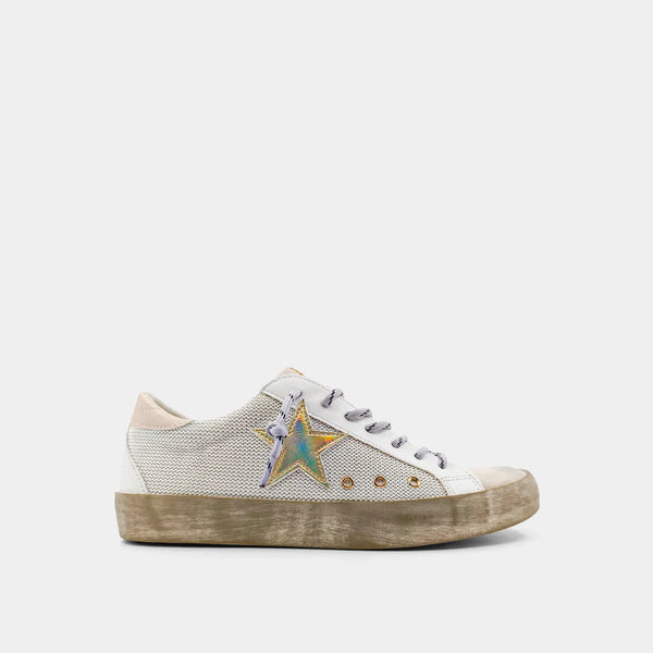 Shu Shop Paula Sneaker - Bone Mesh