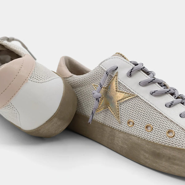 Shu Shop Paula Sneaker - Bone Mesh