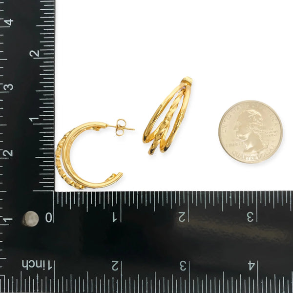 Kara Earrings - Waterproof/18k Gold