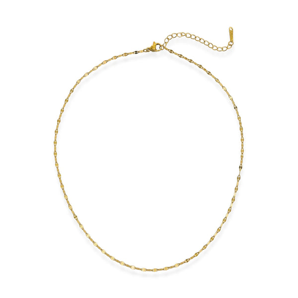 Dimension Chain Necklace - Waterproof/18k Gold