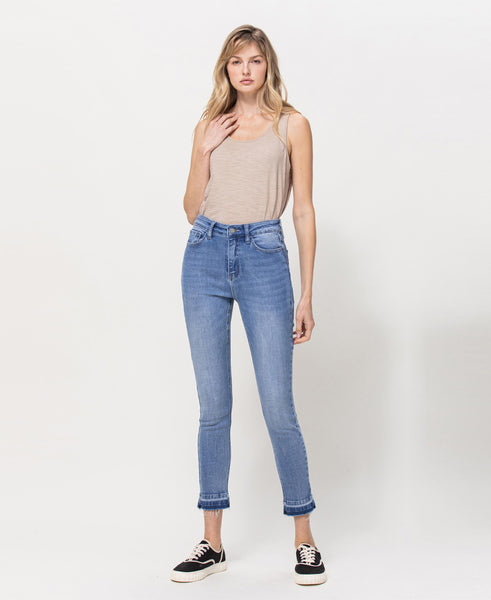 Non Distressed Crop Skinny Jeans