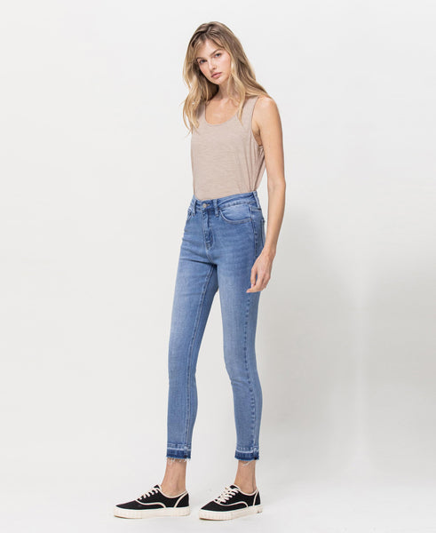 Non Distressed Crop Skinny Jeans