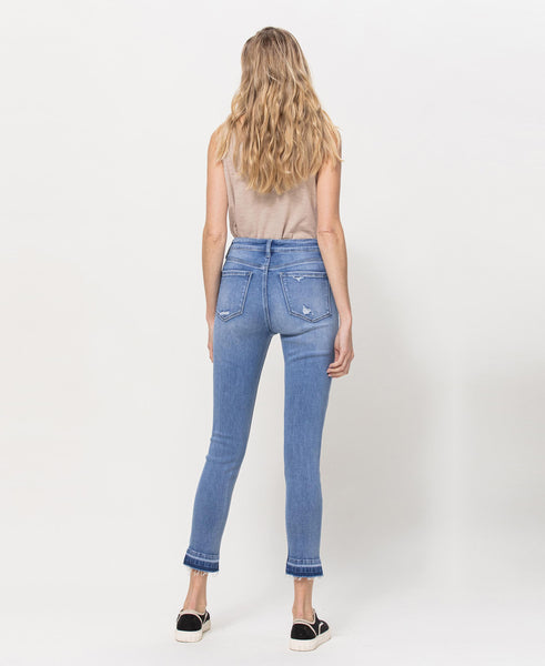 Non Distressed Crop Skinny Jeans