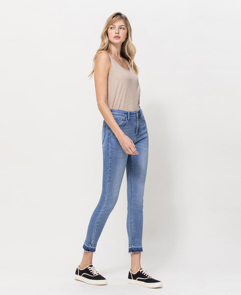 Non Distressed Crop Skinny Jeans