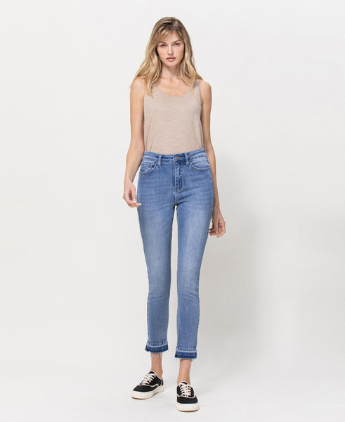 Non Distressed Crop Skinny Jeans
