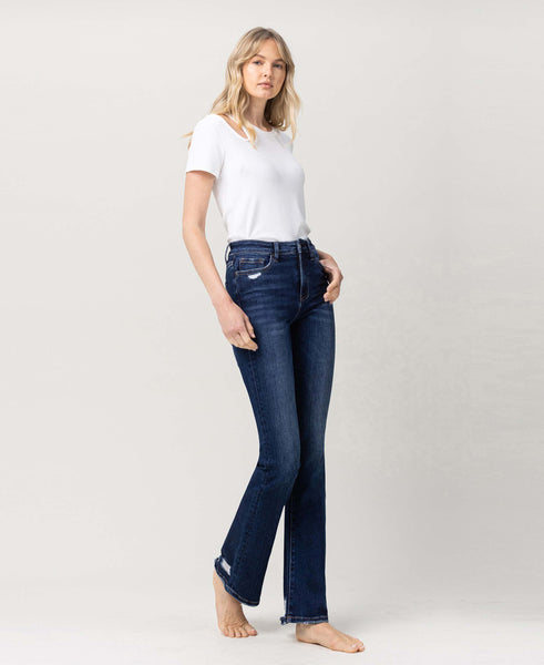 High Rise slim bootcut