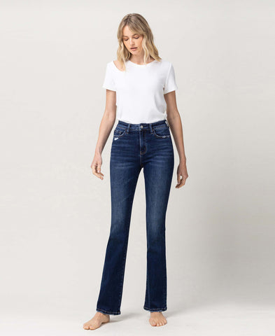 High Rise slim bootcut