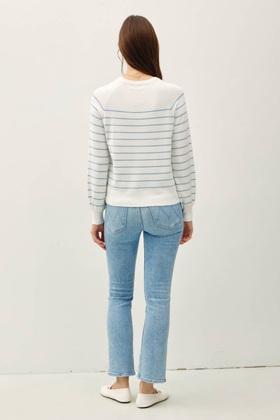 STRIPED SWEATER TOP