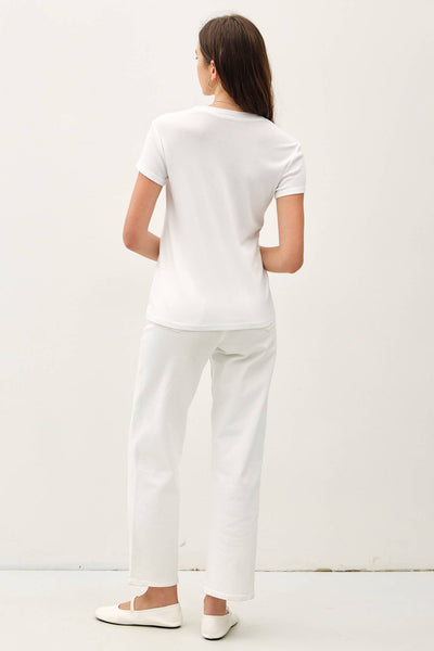 CLASSIC COTTON BLEND CREWNECK T-SHIRT