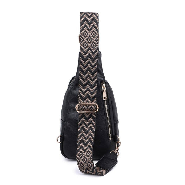 Regina Sling Backpack - Black