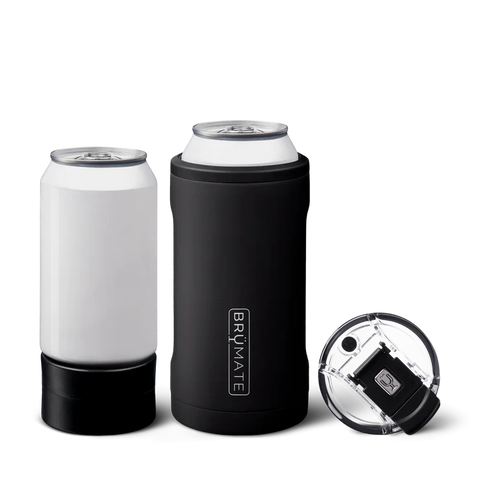 Hopsulator Trio 3-In-1 | Matte Black | 16oz 12oz Cans