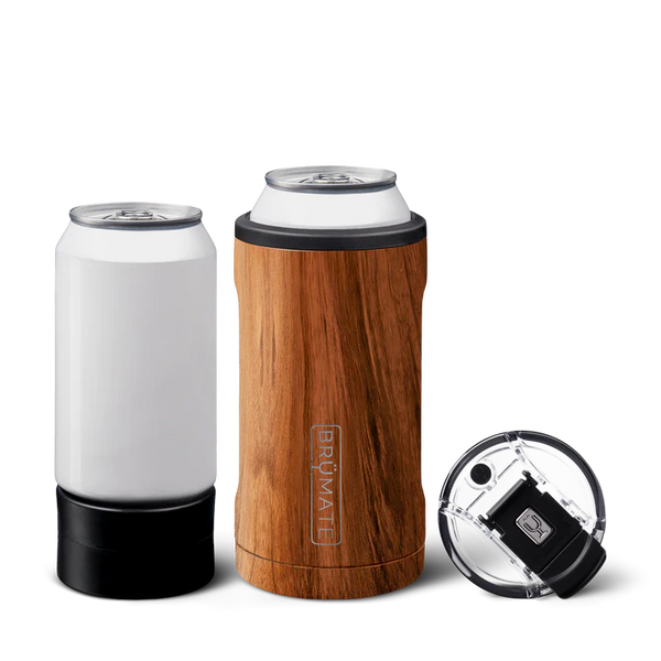Hopsulator Trio 3-In-1 | Walnut | 16oz 12oz Cans
